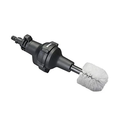Imagen de WORX Hydroshot WA4042 Cepillo de Limpieza Giratorio liberación rápida, Color Negro