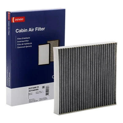 Imagen de DENSO DCF344K Filtro de habitáculo carbón activado 216 200 30 MITSUBISHI: ASX SUV, OUTLANDER 2 3, PEUGEOT: 4007, 4008 SUV