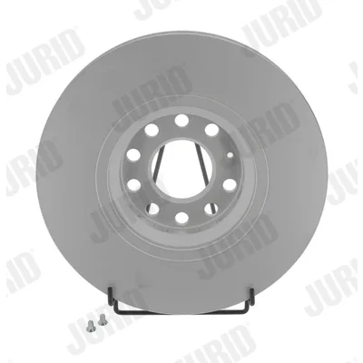Imagen de JURID 562383JC 1 Disco de freno 312 25 5,1 112 ventilado revestido con tornillos AUDI: A4 B7 Berlina, B6 Avant
