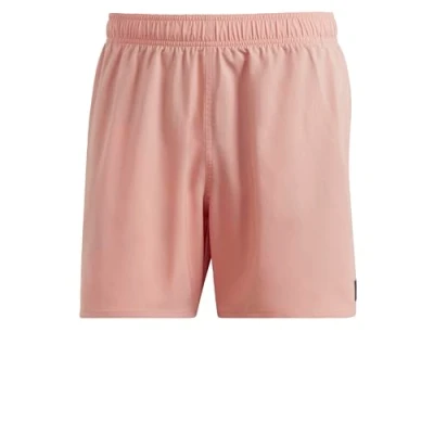 Imagen de adidas Hombre Solid CLX Short Length Swim Shorts, Wonder Clay/Black, S