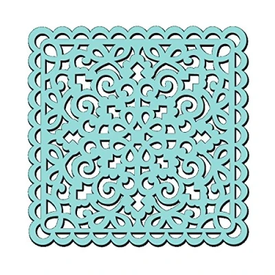 Imagen de Sweet Dixie Swirl and Loops Stencil, 15,2 x cm, SDST0028