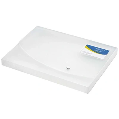 Imagen de Rapesco 0708 Carpeta/Caja de Archivo A4, 25 mm ancho para 250 Hojas, Transparente