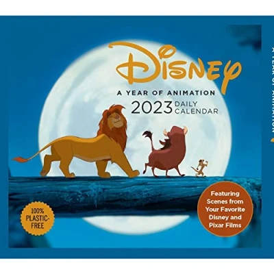 Imagen de 2023 Daily Calendar: Disney A Year of Animation