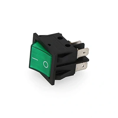 Imagen de EDM E45051 Interruptor Bipolar 15A, Verde, 250 V