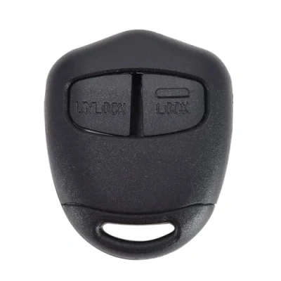 Imagen de OTOTEC 2 Piezas Carcasa de Llave remota Botones Repuesto sin embriones Compatible con Mitsubishi Outlander ASX Lancer