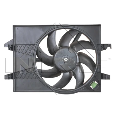 Imagen de NRF 47006 Ventilador de radiador 360 12 190 con bastidor (armazón), resistencia carga FORD: FIESTA 5, Fusion Familiar norauto, oscaro,