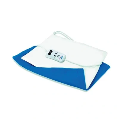 Imagen de Almohadilla Eléctrica Universal Pequeña con Funda Tamaño 40x30 cm 110 W de Potencia y 4 Niveles Temperatura Térmica Elaborada en PVC Algodón 100% Pekatherm U20P