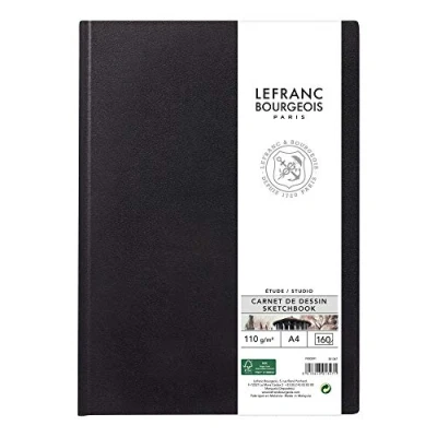 Imagen de Lefranc Bourgeois Bloc bocetos, Papel, Blanco, DIN A4, 80