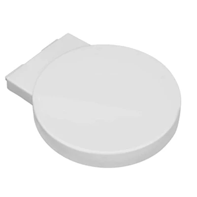 Imagen de Flipped Warmth Tapa De Wc Inodoro Asiento Bisagra Cierre Suave, Tapadera Instalar Rápida Antibacteriano,Blanco