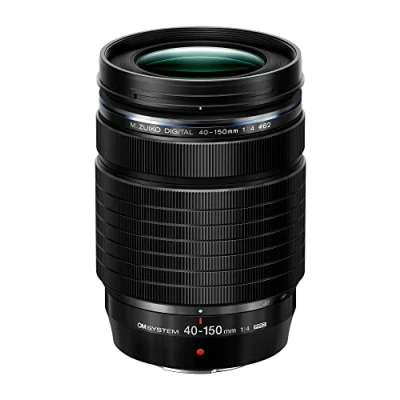 Imagen de OM System M.Zuiko Digital ED 40 150 F4.0 Pro, El teleobjetivo Zoom más Compacto y Ligero del Mercado*