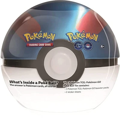 Imagen de Pokemon GO Poké Ball Tin Lata, Multicolor, único (The Company 210 85051)
