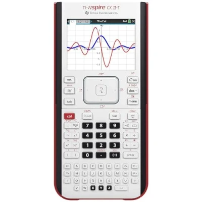 Imagen de Texas Instruments TI Nspire CX II T Calculadora Gráfica Digital a Color Blanco, E/D/I/NL/P/F, Software