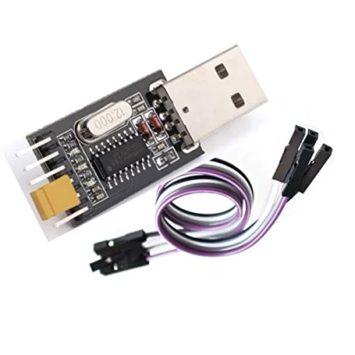 Imagen de TECNOIOT USB to TTL Converter UART module CH340G CH340 3.3V 5V Switch + Cable