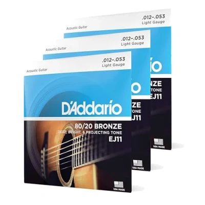 Imagen de D&#039;Addario cuerdas guitarra Acustica NB135 Juego acústica, 12 53