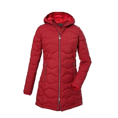 Imagen de G.I.G.A. DX mujer Parka acolchada con capucha/parka funcional aspecto de plumón GW 20 WMN QLTD PRK, deep red, 46, 39844 000