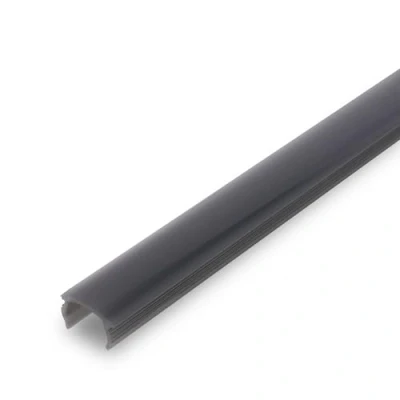 Imagen de Briloner Pimp your Panel Difusor óptica ahumada oscura, perfil de plástico, accesorios paneles acústicos, ancho ranura 16 17 mm, se puede sujetar, acortar, 1,3 m,