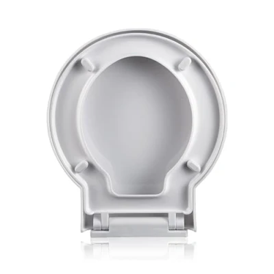 Imagen de Flipped Warmth Tapa De WC. Asiento Inodoro Universal Para Redondo Con Cierre Suave Y Lento, Tapas Water Fácil Montaje Limpieza,round