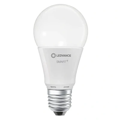 Imagen de LEDVANCE Lámpara LED inteligente con tecnología WiFi, enchufe E27, Regulable, blanco cálido (2700 K), reemplaza las lámparas incandescentes por 100W, SMART+ WiFi Classic paquete de 1