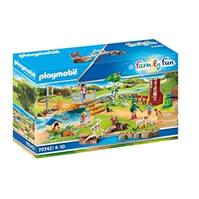 Imagen de PLAYMOBIL Family Fun 70342 Zoo de Mascotas, A Partir 4 años