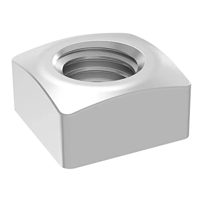 Imagen de Tuerca cuadrada SECCARO M6, acero inoxidable V2A VA A2, DIN 557, forma normal, 20 piezas