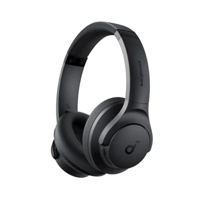Imagen de Soundcore Q20i Cascos Inalámbricos Bluetooth con Cancelación de Ruido Activa Híbrida by Anker, Reproducción ANC 40 Horas, Hi Res Audio, Personalización vía App, Modo Transparencia, Graves Profundos