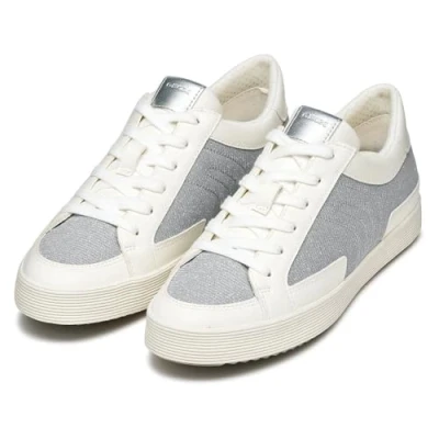 Imagen de Geox D BLOMIEE B, Zapatillas Mujer, Silver/Optic White, 37 EU