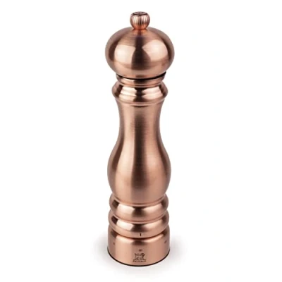 Imagen de PEUGEOT Paris Chef u&#039;Select Molinillo de pimienta (22 cm, acero inoxidable, 6 ajustes predefinidos, fabricado en Francia), color cobre