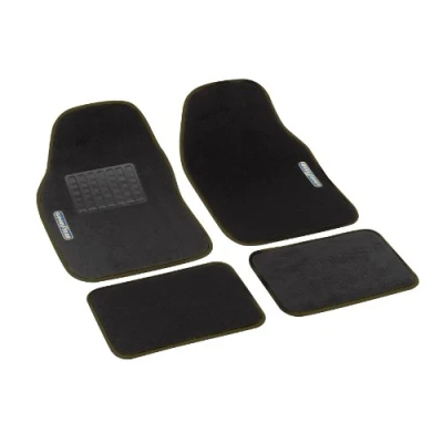 Imagen de GoodYear 77130 77130: JJuego de 4 Alfombrillas moqueta para Coche, Negro Universales