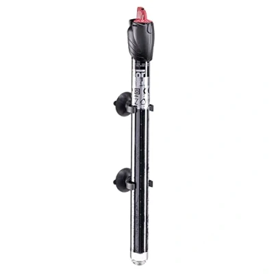 Imagen de Ferplast Hydor Calentador de Acuario Tanques Tortugas Theo 200 W, Sumergible, Térmico Antichoque, Irrompible, con Escala Graduada y Ventosas
