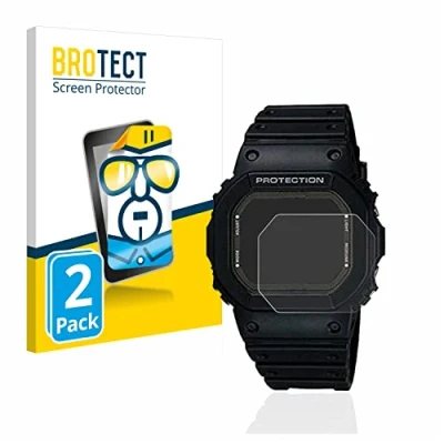 Imagen de BROTECT Protector Pantalla para Casio G Shock GW 5000 1JF Transparente (2 Unidades) Anti Huellas