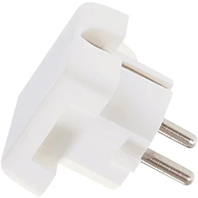 Imagen de Bachmann 911270 Clavija schuko plana blanco