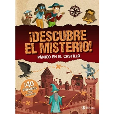 Imagen de ¡Descubre el misterio! Pánico en castillo (Castellano A PARTIR DE 6 AÑOS LIBROS DIDÁCTICOS Juegos y pasatiempos)