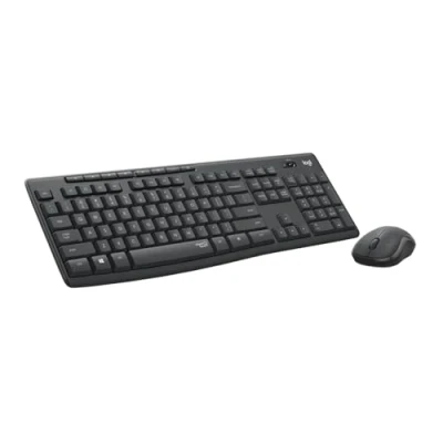 Imagen de Logitech MK295 Combo de Ratón y Teclado Inalámbricos, Disposición QWERTY US Internacional, Gris