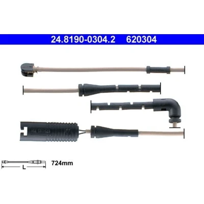 Imagen de ATE 24.8190 0304.2 Sensor de Desgaste Pastillas Frenos LAND ROVER: Range Rover 3