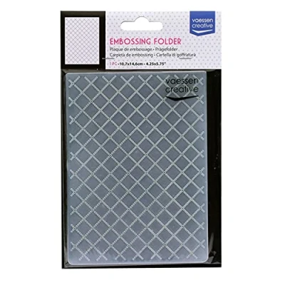 Imagen de Vaessen Creative Carpeta de Embossing, Transparent, 14,6x10,8x0,5