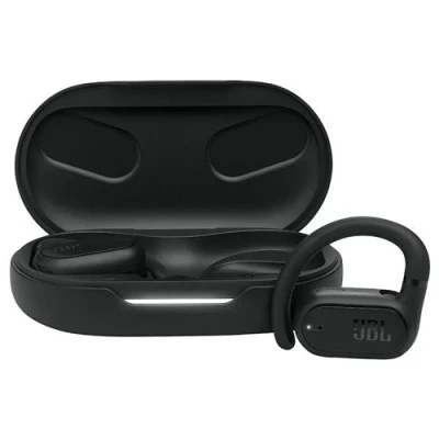 Imagen de Auriculares conducción ósea JBL Soundgear Sense, Tecnología OpenSound, Autonomía 24h, Carga rápida, Negro