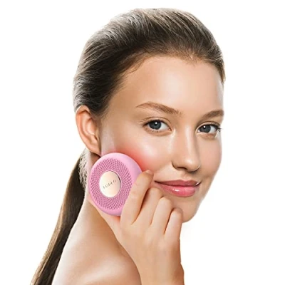 Imagen de Foreo Ufo Mini Tratamiento De Máscara Led Facial, Terapia Skin Care Coreano, Masajeador Eléctrico Con Termoterapia, Aumenta La Absorción Tu Cuidado Pearl Pink