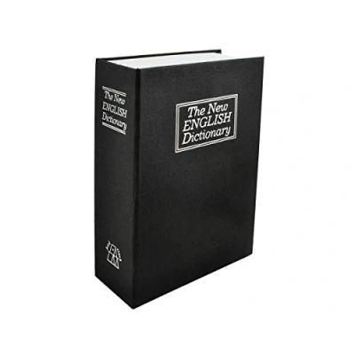 Imagen de Iso Trade Book Safe 18x11,5cm Cassette 2 Key hideout Money Jewellery Valuables 6148 marca