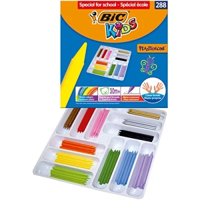 Imagen de BiC Kids Plastidecor Caja de lápices colores (288 unidades)