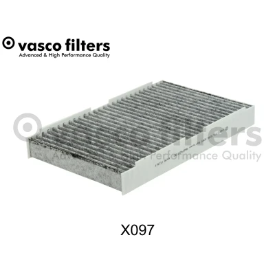 Imagen de DAVID VASCO X097 Filtro de habitáculo carbón activado 286 176 36 CITROËN: C3 I Hatchback, C4 C2 Hatchback