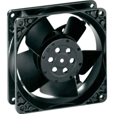 Imagen de EBM Papst 4650 N Ventilador axial (230 V/CA, 160 m3/h, 119 x 38 mm), color negro