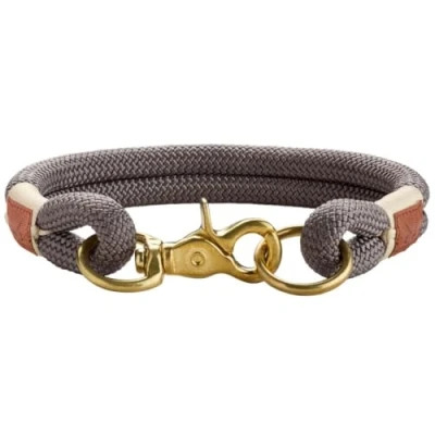 Imagen de HUNTER Collar Sansibar Rantum Cuerda, 50 cm, Gris