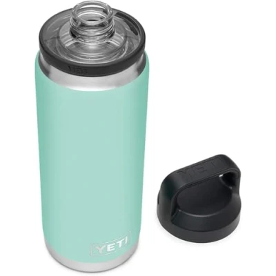Imagen de Yeti Botella RAMBLER 26 OZ Tapa Chug armada Cool Blue/Azul Hielo