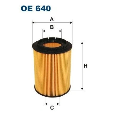 Imagen de Filtro de aceite FILTRON OE 640