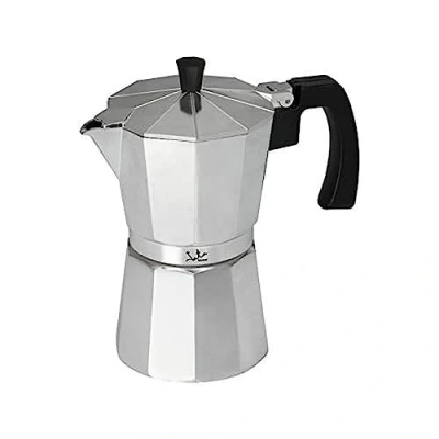 Imagen de Jata CCA6 Cafetera Italiana de Aluminio, Capacidad 6 Tazas, Apta para Todo Tipo Cocinas Salvo inducción