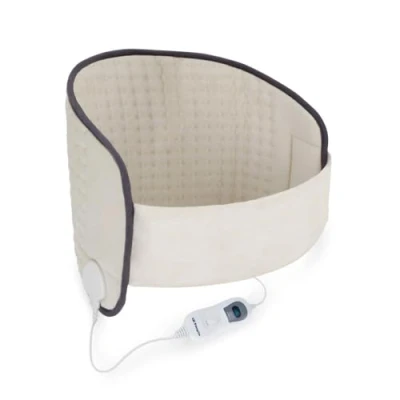 Imagen de Orbegozo AHL 2000 Almohadilla eléctrica lumbar, funda lavable, 3 niveles de potencia, mando con display LCD, auto apagado seguridad, 100 W