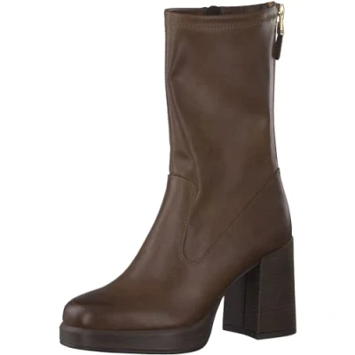 Imagen de MARCO TOZZI 2 25817 39, Botas cortas al tobillo para Mujer, Marrón (Chestnut), 41 EU