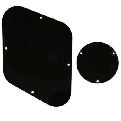 Imagen de Musiclily Set de LP Placa Trasera y Interruptor Palanca para Guitarra USA Les Paul,1 capa Negro