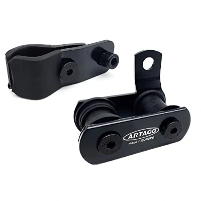 Imagen de ARTAGO 568.2 Soporte Antirrobo para Candado 69 y 69X, Fijación a Tubos Ø18 25mm Tornillos, Universal