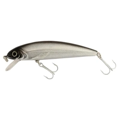 Imagen de Abu Garcia Tormentor Señuelo Flotante Disponible en Múltiples Tamaños, Ideal para Trucha, Perca, Lucio, Zander, Lubina y Salmón, Acción Seductora, Holo Silver 7 cm